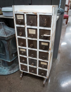 Antique 18 Drawer Cabinet